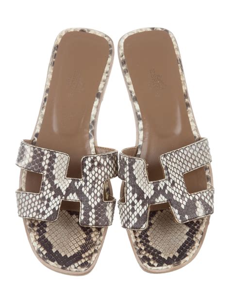 hermes sandals size 6|hermes snakeskin sandals.